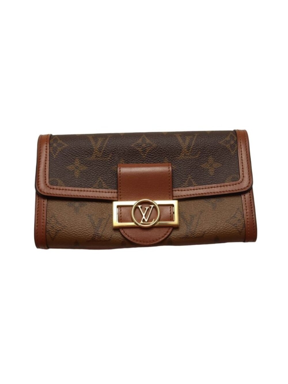 Louis Vuitton Monogram Reverse Portefeuille Dauphine Wallet